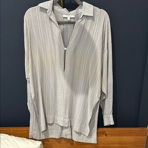 10 Crosby Derek Lam Gray Blouse